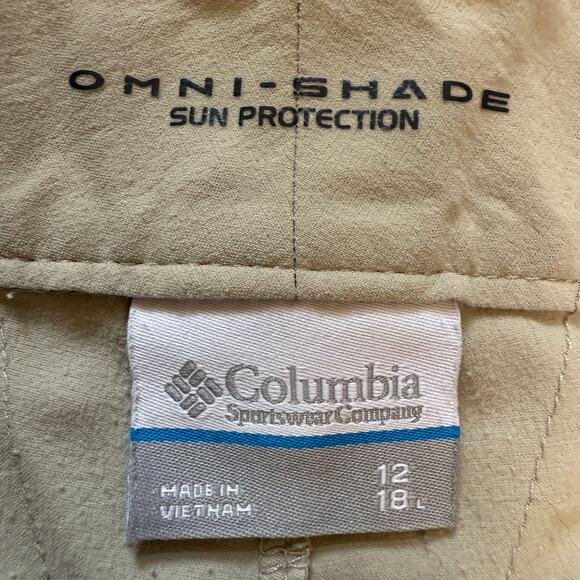 Columbia Women’s Omni Shade Omni Shield Cropped Capris Size 12 - Picture 11 of 14